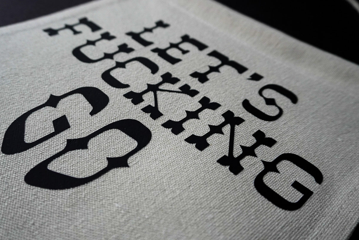 LFG Hanging Canvas Banner