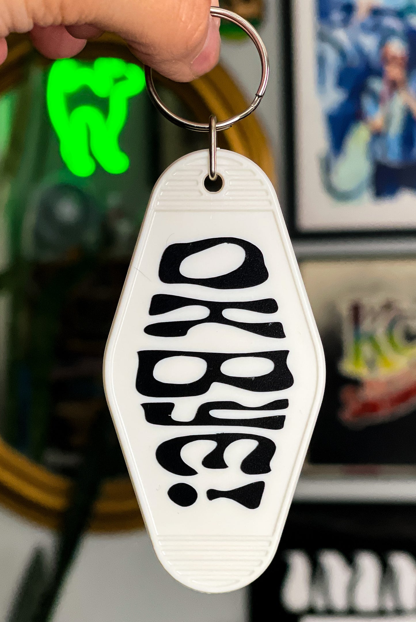 Ok Bye! Keychain