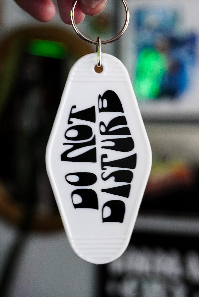 Do Not Disturb Keychain