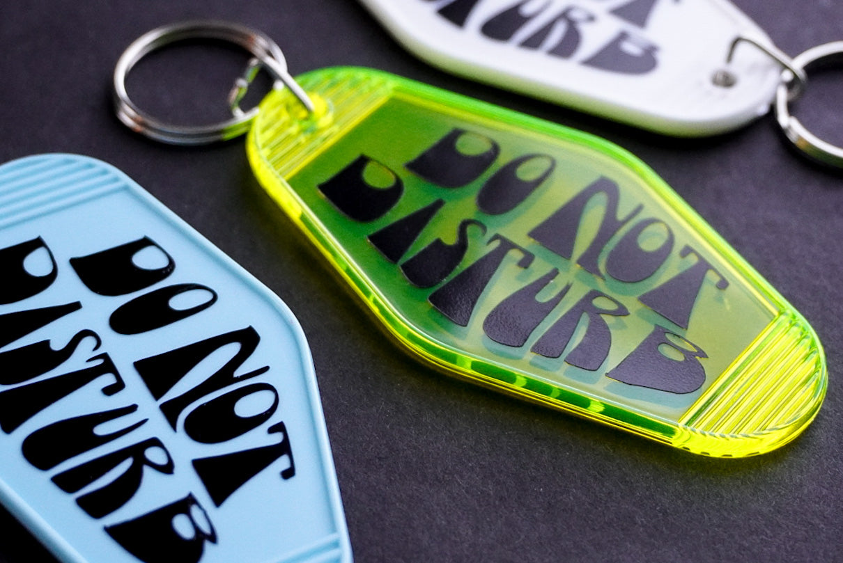 Do Not Disturb Keychain