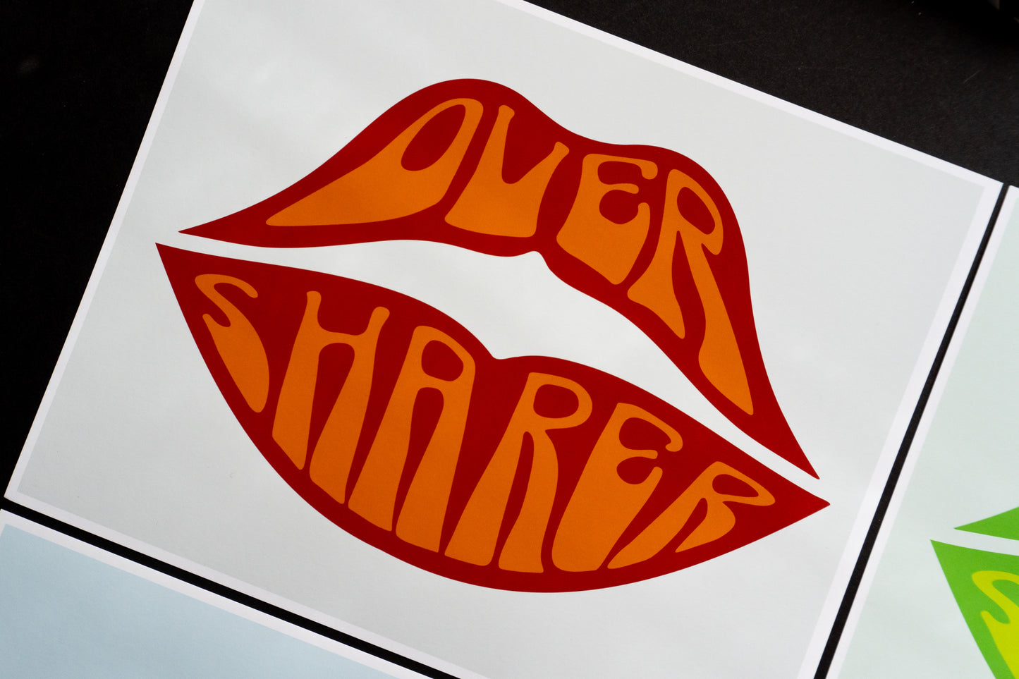 Oversharer Art Print