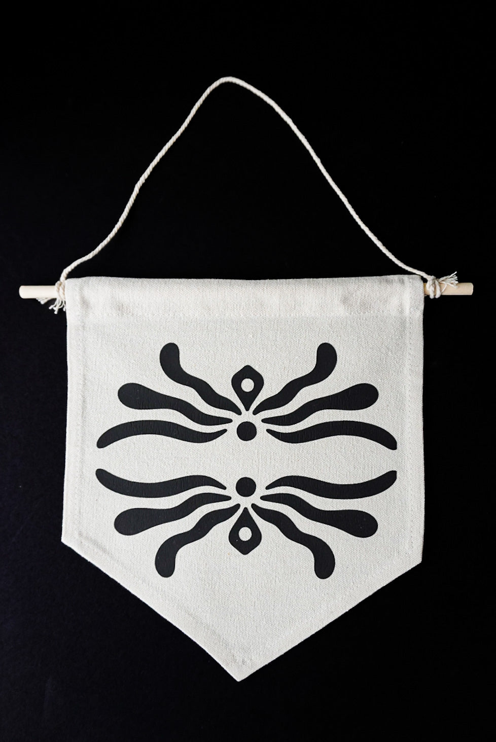 More Decor Hanging Canvas Banner