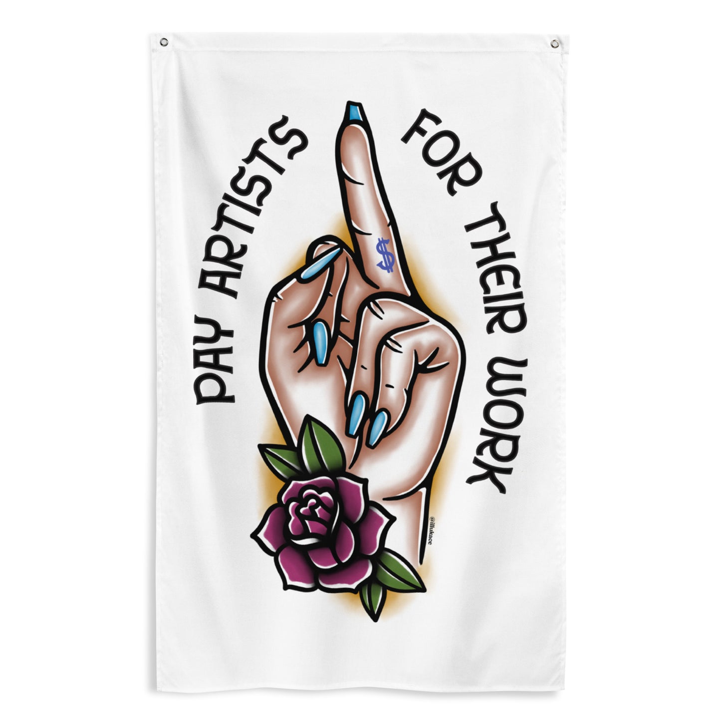 Pay Artists Flag