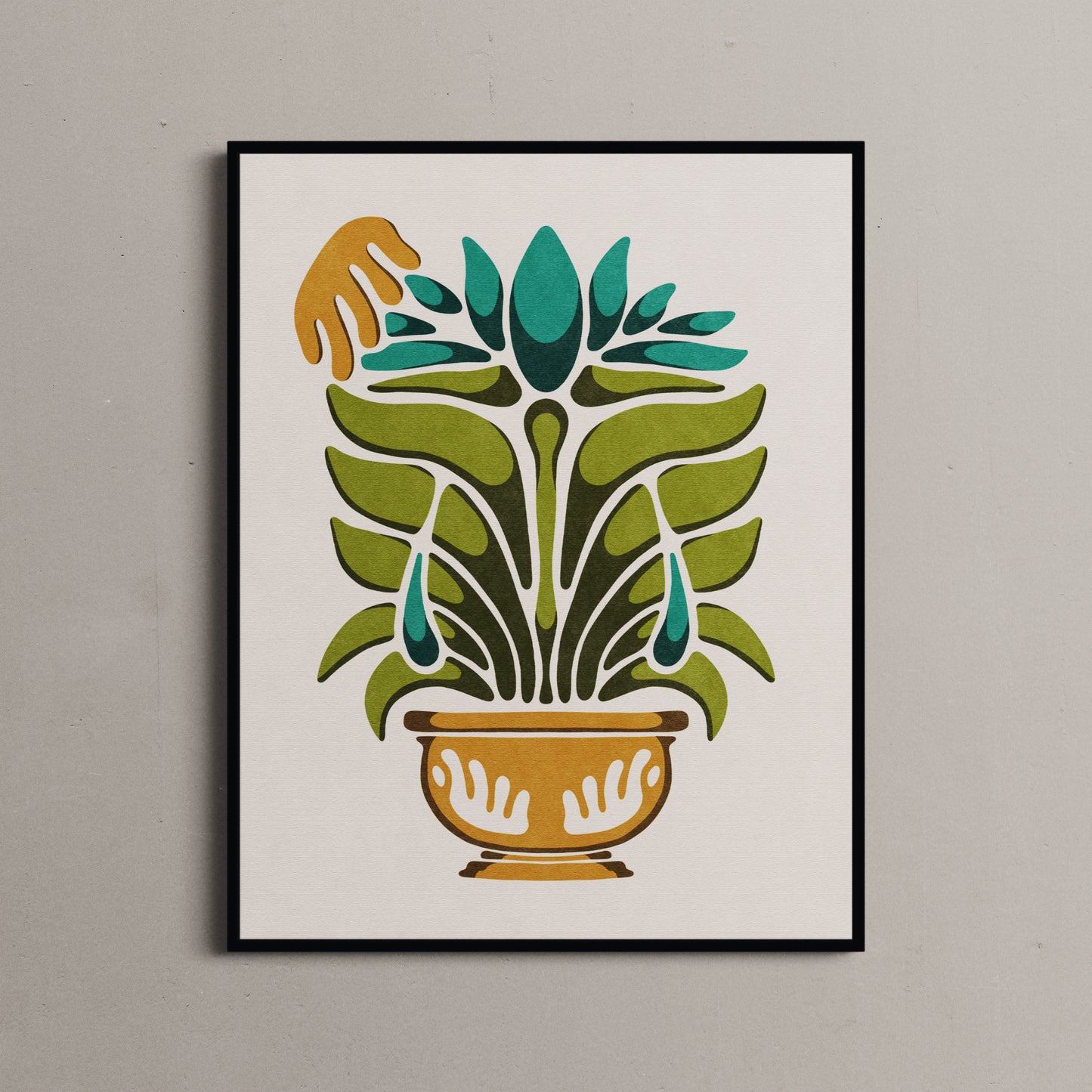Cyclical Art Print