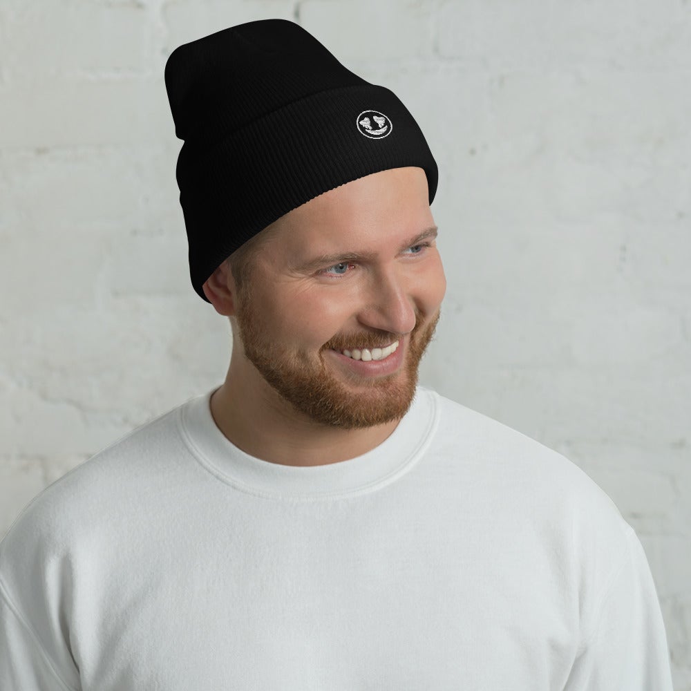 Happysad Cuffed Beanie