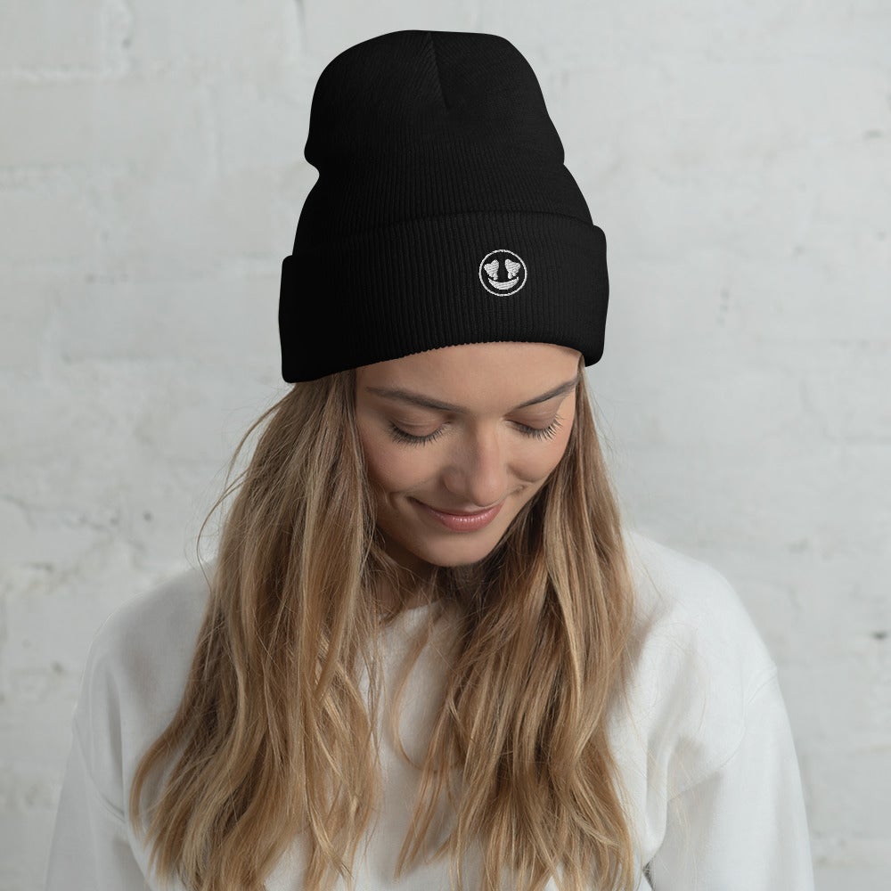 Happysad Cuffed Beanie