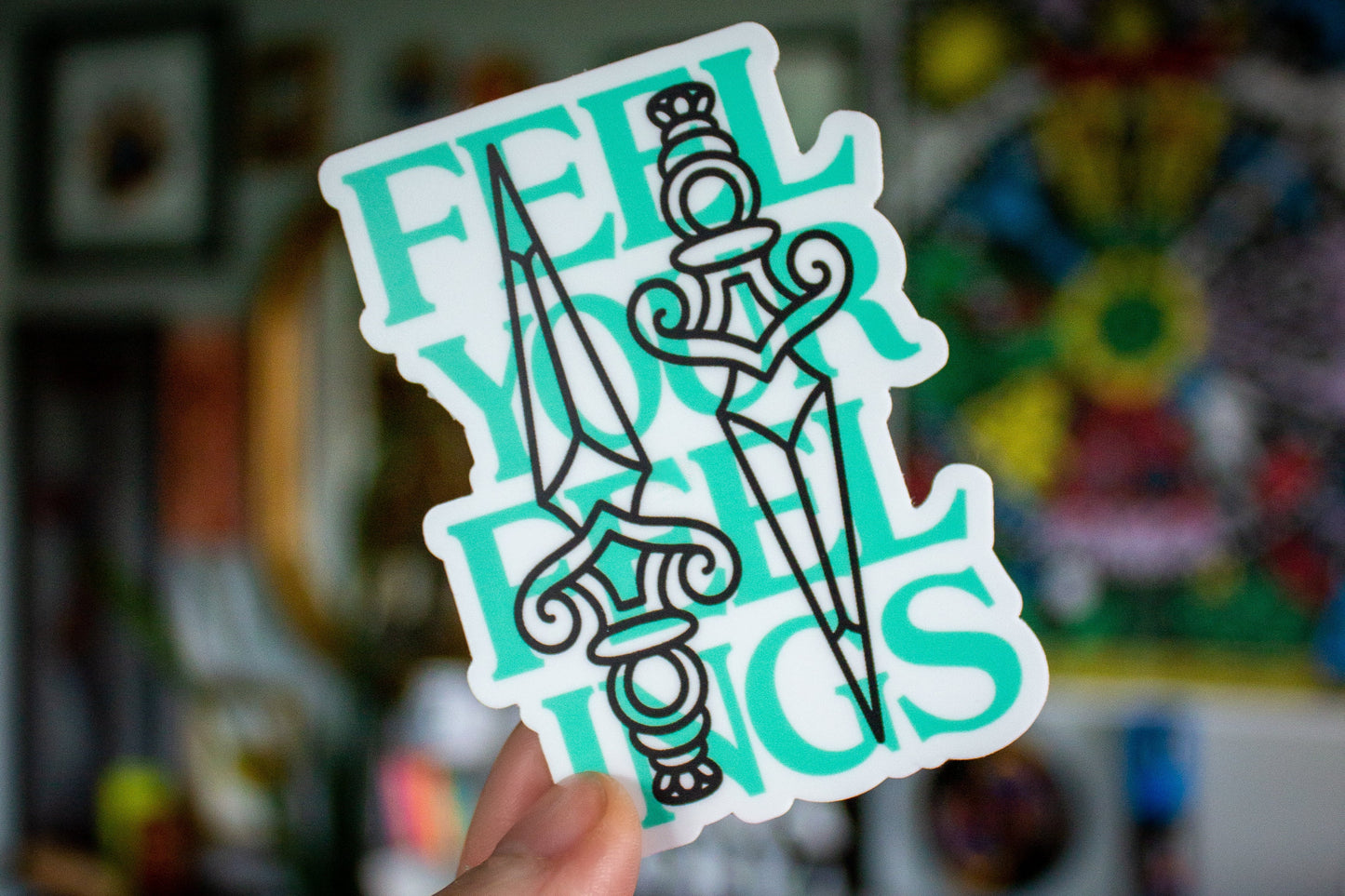 Feel Your Feelings Sticker