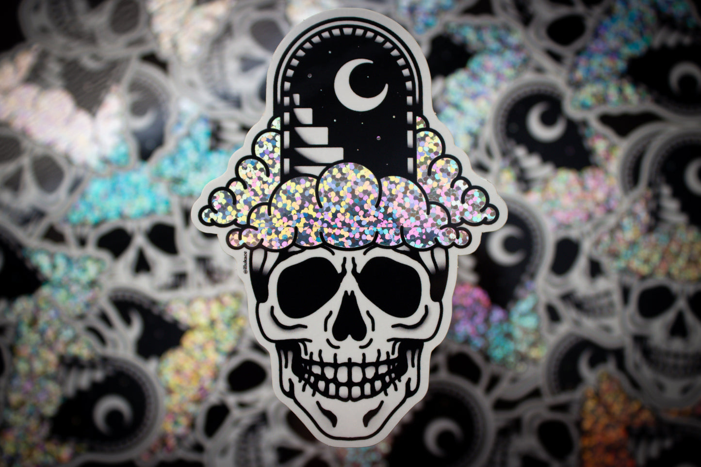 Keep Dreaming Glitter Sticker