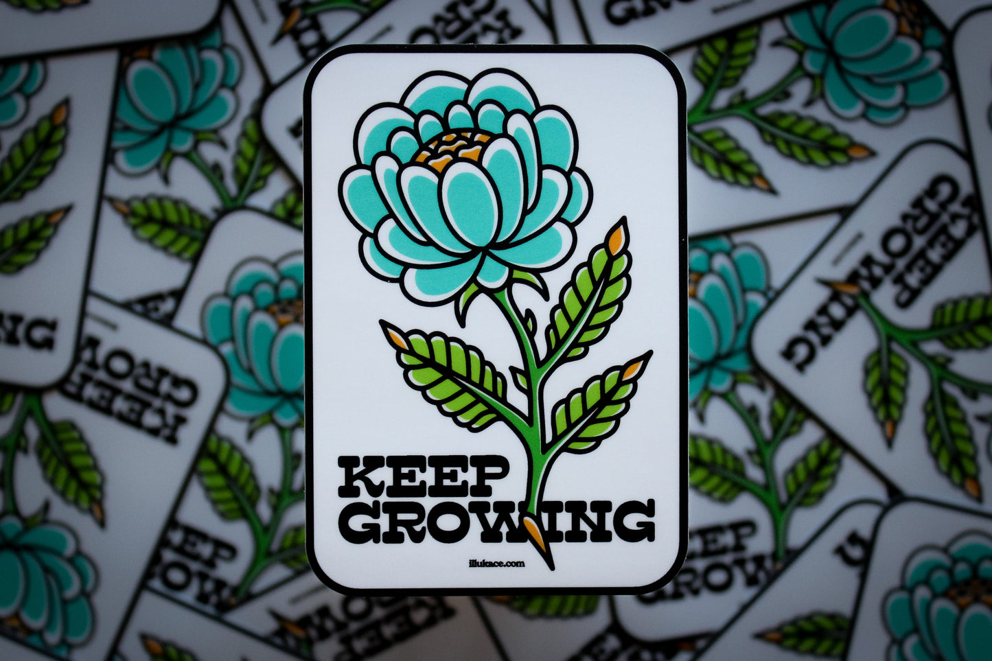 Keep Growing Sticker
