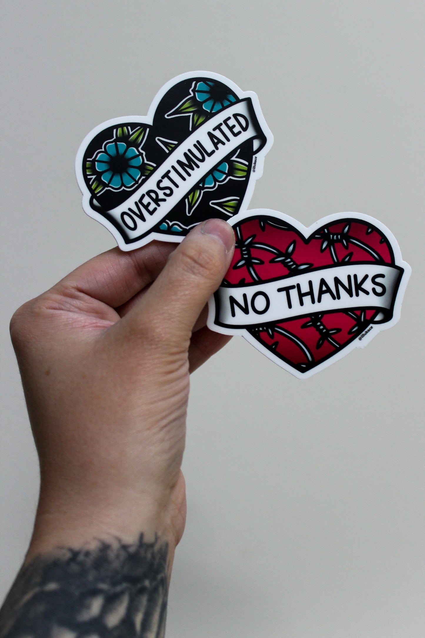 Overstimulated Sticker