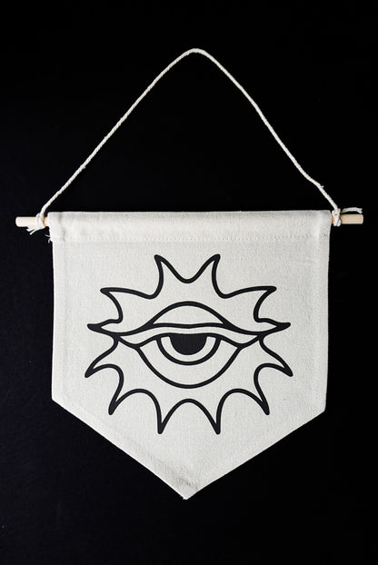 I Can See You Hanging Canvas Banner