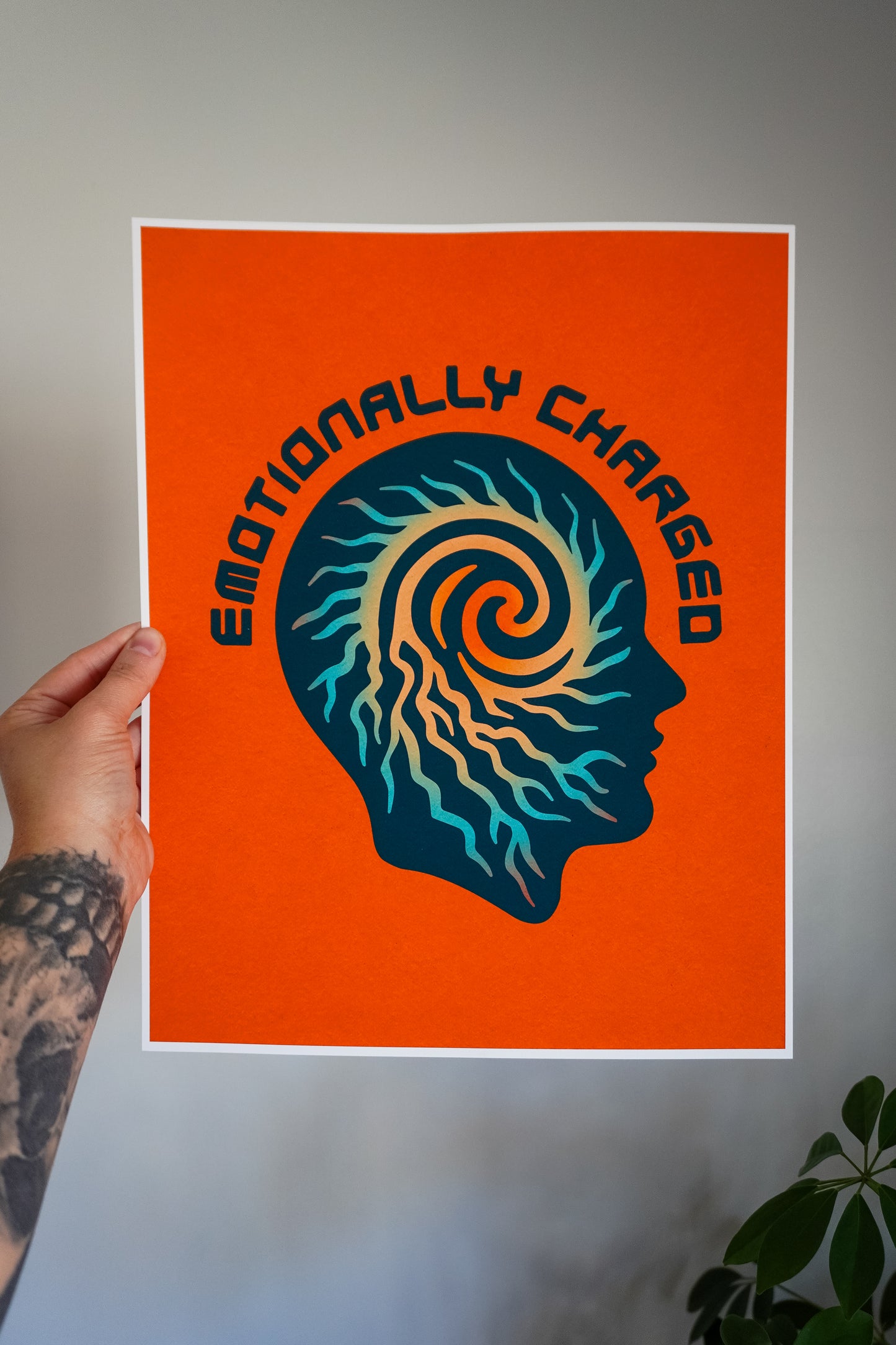 Emotionally Charged Art Print