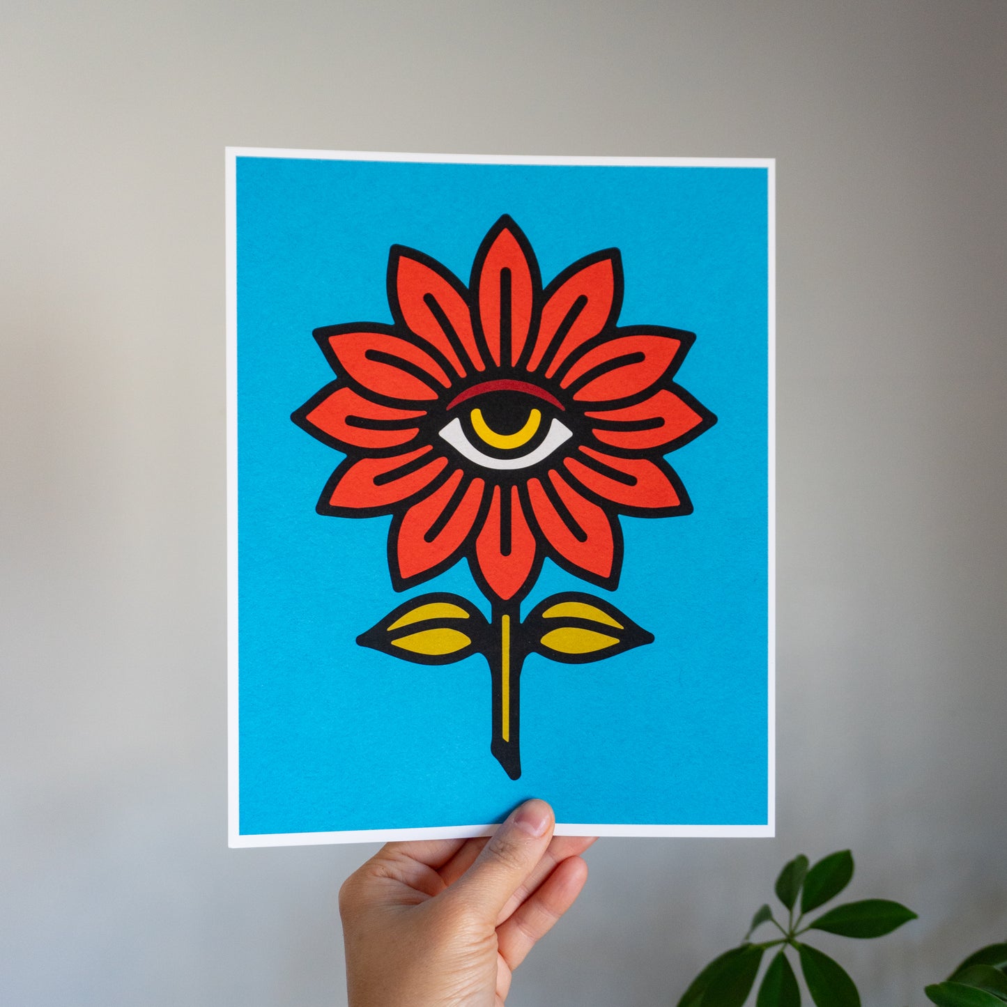 Heavy Petals Art Print