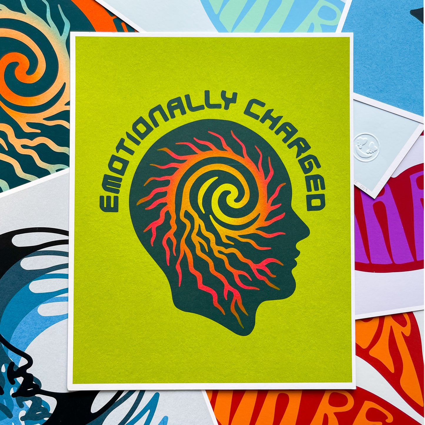 Emotionally Charged Art Print