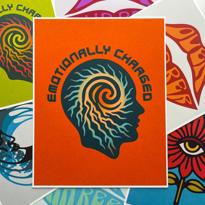 Emotionally Charged Art Print