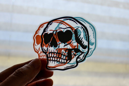 Blind Love Clear Sticker