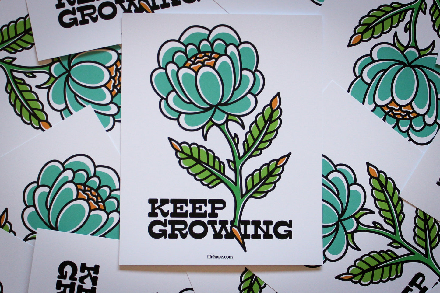 Keep Growing Art Print